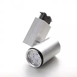 Світильник трековий поворотний LED 205/6x3W NW SILVER Brille L8-007