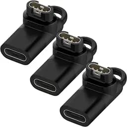 Перехідник DK CDK для Garmin Forerunner 745 Type-C / USB-C 3 шт. (014445) (black)