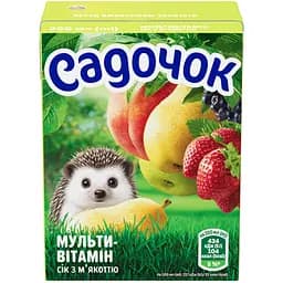 Сік Садочок Мультивітамін з м'якоттю 200 мл (929201) - мініатюра 2