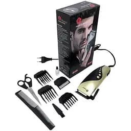 Машинка для стрижки DOMOTEC MS-3303 стрижка для стрижки 45 мм нержавеющая сталь 12 Вт Серебристо-черный