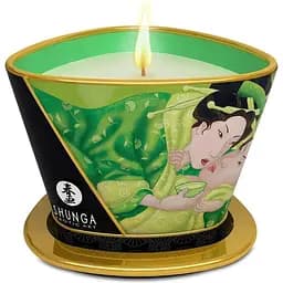 Масажна свічка Shunga Massage Candle - Exotic Green Tea (170 мл)