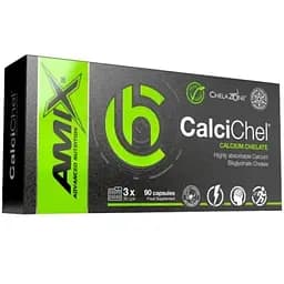Витамины Amix ChelaZone CalciChel Calcium Bisglycinate Chelate 90 веган капс