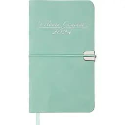 Щотижневик датований Buromax Velour 2024 85х153 мм м'ятний (BM.2891-38)