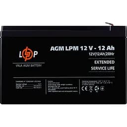 Акумулятор LogicPower AGM 12V/12Ah/144Wh [6550] [109868] - мініатюра 2