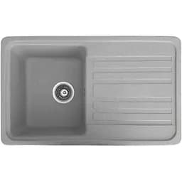 Гранитная кухонная мойка Romzha Regula 76 Seda (602) с крылом