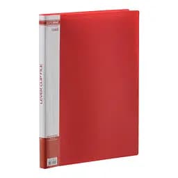 Папка пластиковая A4 с боковым прижимом BM.3401-99 JOBMAX (4823078952042) Красный