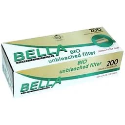Гільзи Bella Bio Unbleached 8х20 мм 200 шт.