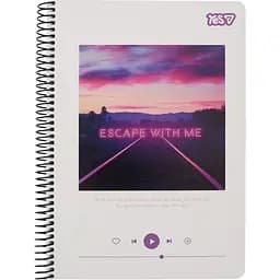 Тетрадь для записей Yes Aura Escape with me А5 в клетку 80 листов (152305)