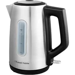 Russell Hobbs Електрочайник Heaton, 1.7л, нержавіюча сталь, сріблясто-чорний