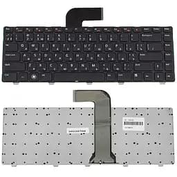 Клавіатура для ноутбука DELL (Inspiron: 5520, M4110, M5040, M5050, N4110, N5040, N5050, Vostro: 1540, 3550, XPS: L502) ukr, black