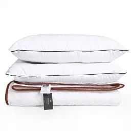 Набір MirSon вовна №9567 Royal Wool літо ковдра 200х220 см + 2 подушки білий (2200010806557)