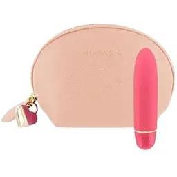 Вибропуля Rianne S Classique Vibe мини-вибратор на 7 режимов чехол-косметичка Coral