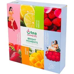 Чай зелений Tea Moments Bright Moments Асорті 4 смаки x 8 пірамідок - мініатюра 3