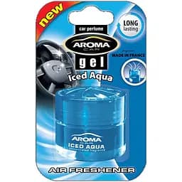 Ароматизатор Aroma Car Gel Iced Aqua гелевый 50г (63171)
