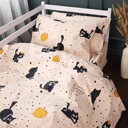 Комплект постільної білизни Mirson 17-0856 Pumpkitty Бязь 110х140 см