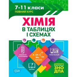 Таблиці та схеми. Хімія в таблицях і схемах. 7-11 класи, до ДПА, ЗНО - Наталя Варавва