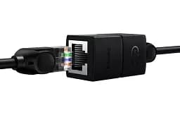 З'єднувач-конектор RJ45 Baseus AirJoy Series Network Cable Connector B00131100111-01 Black - мініатюра 5