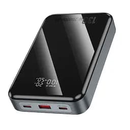 Повербанк - зовнішній акумулятор Hoco Q30A Fast charge 130W 20000mAh чорний - мініатюра 2