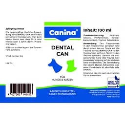 Засіб для догляду за порожниною рота Canina Dental Can 100 мл - мініатюра 5