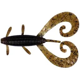 Силікон Reins G-Tail Twin 3" 002 Green Pumpkin (8 шт/уп)