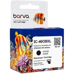 Картридж Barva Canon PG-460 XL black/3710C001 16 мл (IC-460BXL)