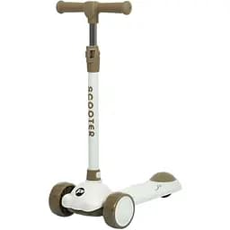 Самокат JR3-129-BRN бежевый