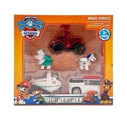 Набір героїв "Щенячий патруль" SK35-3(Red) 3 героя та транспорт