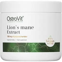 Экстракт гриба львиной гривы OstroVit Vege Lion's Mane Extract, 50 грамм для поддержки памяти и концентрации внимания