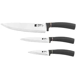 Набір ножів Bergner Copper чорний зі сріблястим (BG-39862-CP)