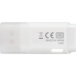 Флеш-накопичувач Kioxia USB3.2 32GB TransMemory U301 White (LU301W032GG4) - мініатюра 2