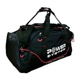 Спортивная сумка Power System PS-7010 Gym Bag Magna 65 л Blak/Red (7010BR-4)
