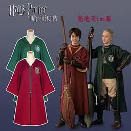 Мантія для квідичу Слизерин з емблемою Гаррі Поттер Harry Potter Slytherin HP 6.110.733 - мініатюра 6