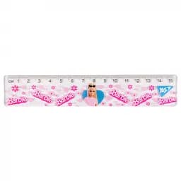 Линейка YES Barbie, 15 см, 10 шт. в упаковке