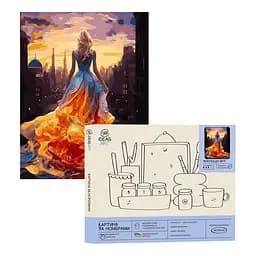 Набір для розпису по номерах "Вперед до мрії" 40*50 см, IDEA2-GX47384, ТМ "99IDEAS"