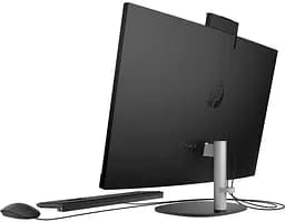 Комп'ютер персональний моноблок HP All-in-One 27' FHD IPS AG Intel i3-1315U 8GB F512GB UMA Wi-Fi кл+м DOS чорний (A45E1EA) - мініатюра 4