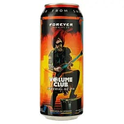 Пиво Volynski Browar Forever Volume Club светлое нефильтрованное 7% ж/б 0.5 л