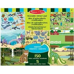 Набір багаторазових наліпок Melissa & Doug Середовище проживання тварин (SM93209/6836)