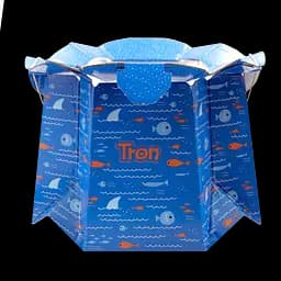 Розкладний одноразовий горщик для дітей Tron риби - мініатюра 2