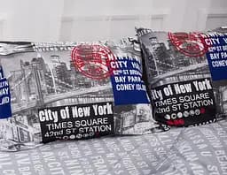 Набір наволочок Moon&Star Бязь Gold Люкс New York 40х60 см 2 шт - мініатюра 2