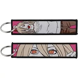 Брелок тканинний Людина бензопила Павер Chainsaw Man Power 10 см