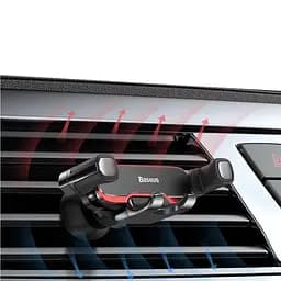Автотримач Baseus Mr Hui Gravity Car Mount (SUYL-HU0) Black - мініатюра 5