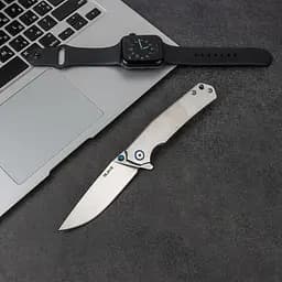 Ніж складаний Ruike P801-SF сріблястий - мініатюра 13