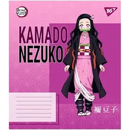 Зошит учнівський "Demon slayer Heroes" Yes 767691 18 аркушів Різнокольоровий