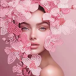 Алмазна мозаїка Ніжність ZAV1818-14, 18х18 см