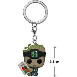 Ігрова фігурка на кліпсі Funko Pop Я є Грут Грут з книгою (70647) - мініатюра 2