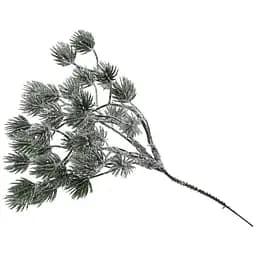 Ветка для декора 25 см Искусственные материалы для декора и флористики кедр Зеленый