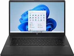 Ноутбук HP 17-cn0222ng 17.3" 1600x900 TN, 8GB RAM DDR4, 256GB SSD, Intel Celeron N4120, Black, Windows 11