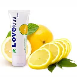 Гель-лубрикант увлажняющий Love Kiss на водной основе со вкусом лимона 50 мл
