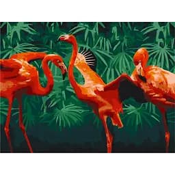 Картина по номерам "Фламинго" Bambi 11666-NN 30х40 см