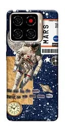 Чехол itsPrint Space collage для ZTE Blade A56